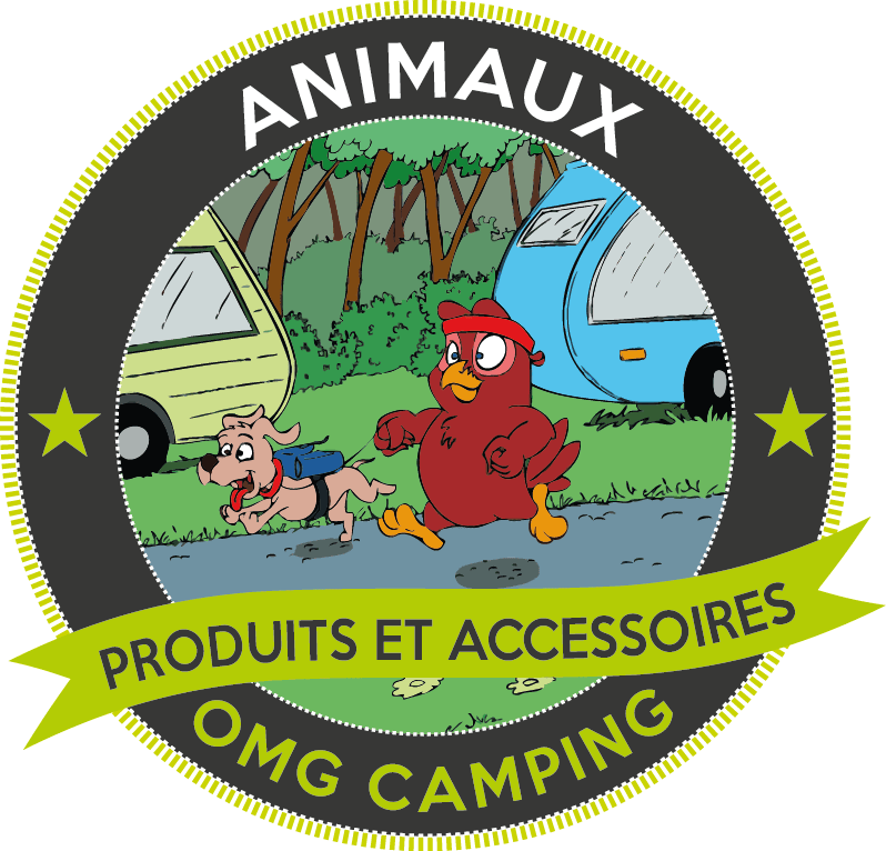 Produits et accessoires pour animaux en camping, collection animaux, OMG Camping