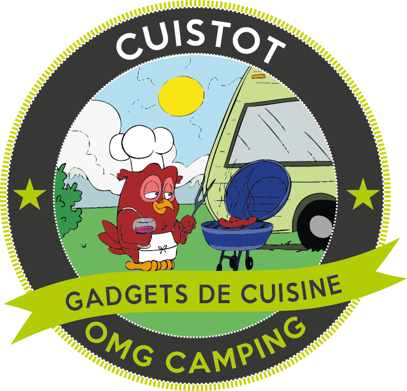 Articles et gadgets pour la cuisine en camping et en plein air, collection cuistot, OMG Camping