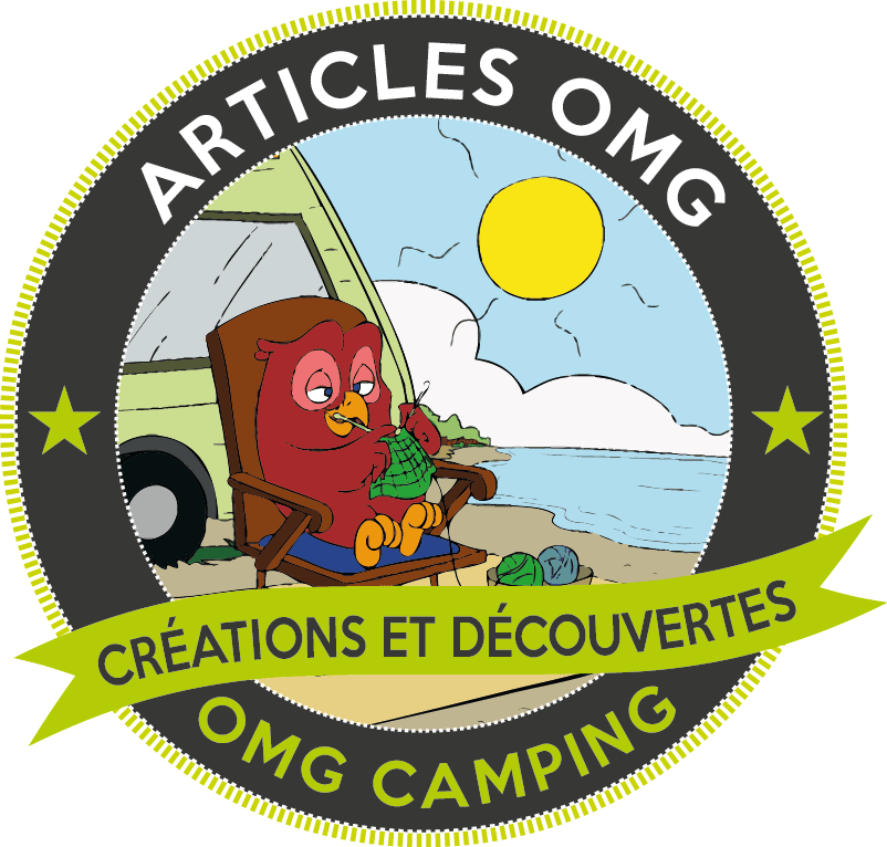 Articles exclusifs et trouvailles uniques, créations et découvertes, collection articles OMG, OMG Camping!