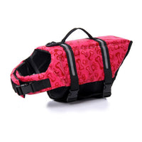 Veste de flottaison rose pour chien, chat, animal de compagnie